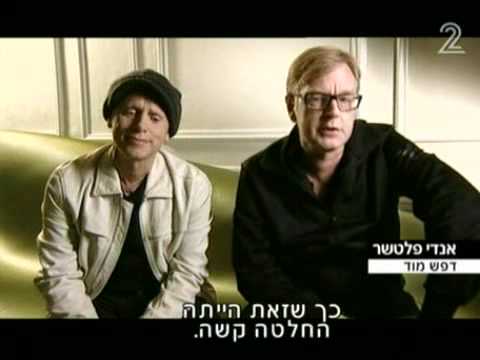 Profilový obrázek - Depeche Mode - Fanclub Israel (Interview - Andrew Fletcher & Martin Gore)