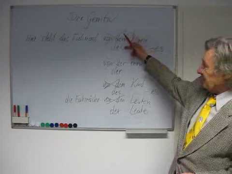 Profilový obrázek - Deutsch lernen Grammatiktafel 7 Der Genitiv