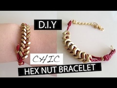 Profilový obrázek - DIY Chic Hex Nut Bracelet!