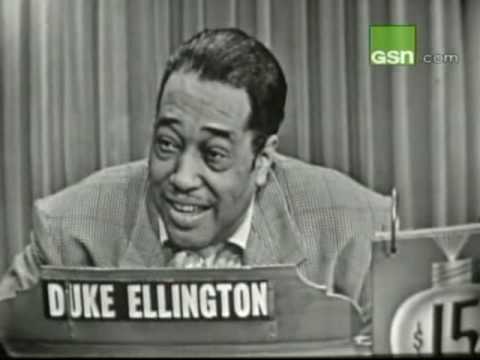 Profilový obrázek - Duke Ellington on "What's My Line?"