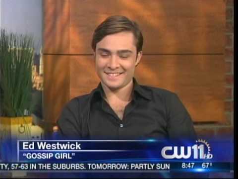 Profilový obrázek - Ed Westwick on CW11 Morning News (8.28.08)