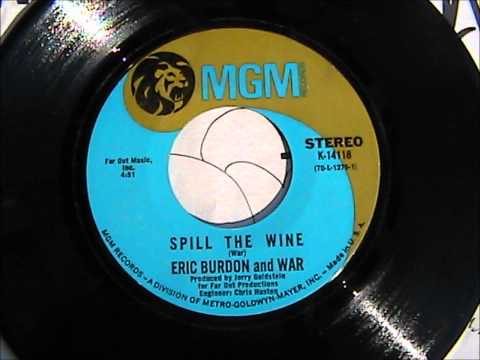 Profilový obrázek - Eric Burdon & War Spill The Wine "Original Record Release"
