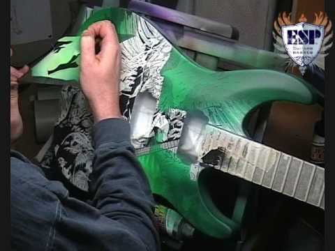 Profilový obrázek - ESP Guitars LTD MHB400 - Comic Art Speed Painting on Guitar