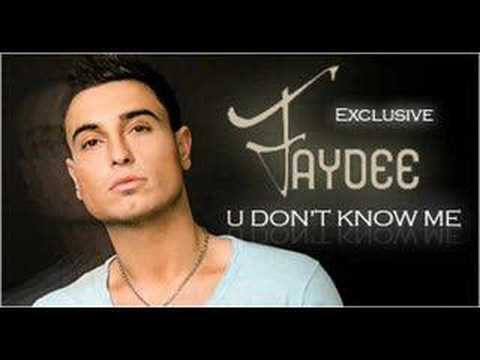 Profilový obrázek - Faydee - U Don't Know Me