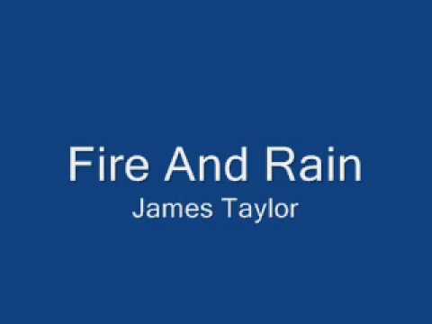 Profilový obrázek - Fire And Rain - James Taylor with lyrics