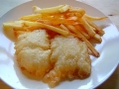 Profilový obrázek - Fish & Chips crispy batter with Fizzy Water recipe How to make cook cooking food chip shop christmas