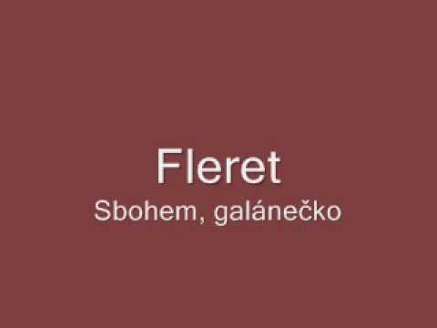 Profilový obrázek - Fleret - Sbohem, galánečko
