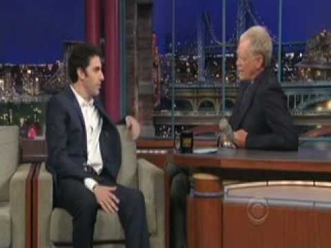 Profilový obrázek - Full Sacha Baron Cohen Interview on Letterman - Part 1