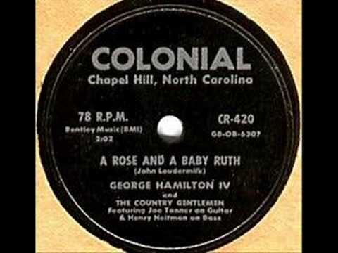 Profilový obrázek - George Hamilton IV - A Rose and a Baby Ruth