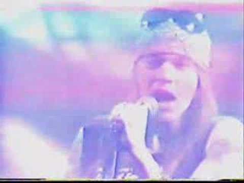 Profilový obrázek - Guns N' Roses, Used to Love Her - Fox Late Night Show 1988