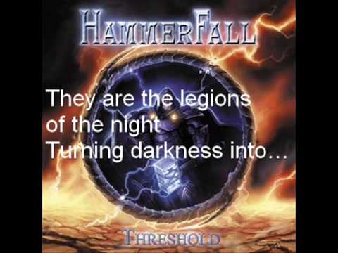 Profilový obrázek - Hammerfall - Threshold with lyrics!