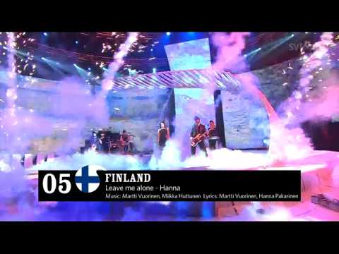 Profilový obrázek - Hanna Pakarinen - Leave Me Alone (Eurovision 2007) HD 720p