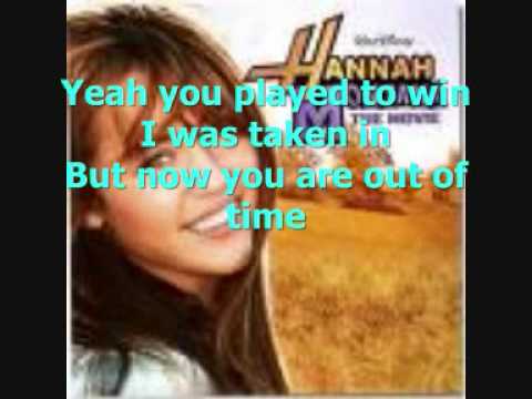 Profilový obrázek - Hannah Montana The Movie - (Steve Rushton) - Game Over With Lyrics