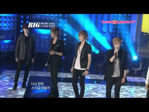 Profilový obrázek - HD | 111101 | TEEN TOP - The Back of My Hand Brushes Against Yours | Live Performance