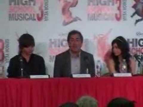 Profilový obrázek - High School Musical 3 Press Conference (FULL clip)