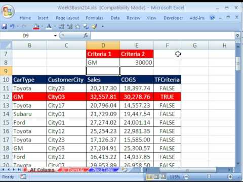 Profilový obrázek - Highline Excel Class 19: Advanced Filter Extract Data 9 Examples