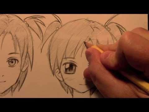 Profilový obrázek - How to Draw a Manga Face, 3 Different Ways