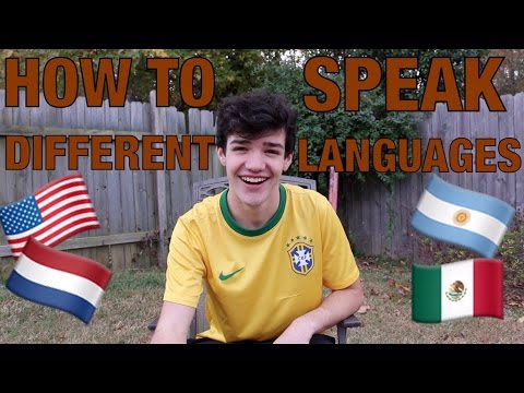 Profilový obrázek - How To Speak a Different Language