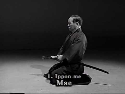Profilový obrázek - Iaido Kata Seitei 01 Ippon-me - Mae - High quality