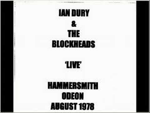 Profilový obrázek - Ian Dury and the Blockheads-Reasons TBC Pt3@Hammersmith