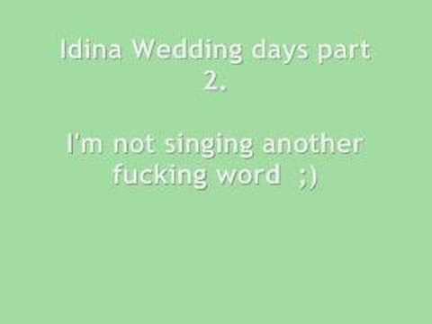 Profilový obrázek - Idina Wedding Days part 2