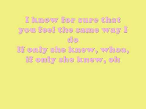 Profilový obrázek - If Only She Knew - Michelle Branch (lyrics)