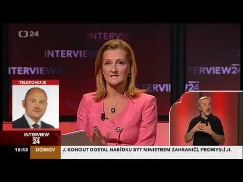 Profilový obrázek - Interview ČT24:     Daniela Drtinová - Michal Hašek