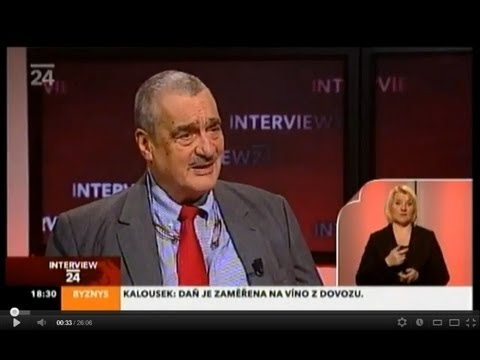 Profilový obrázek - Interview ČT24 - Schwarzenberg