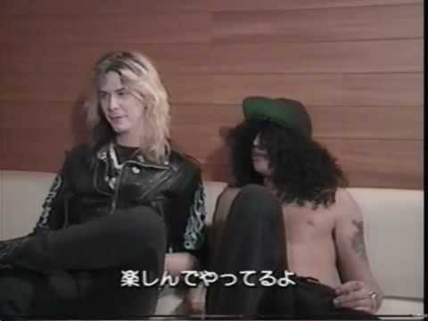 Profilový obrázek - Interview with Duff Mckagan & Slash from Guns N' Roses 1988