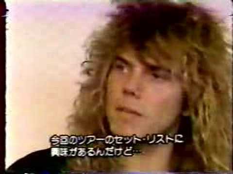 Profilový obrázek - Interview with Joey Tempest in a Japanese TV 1988