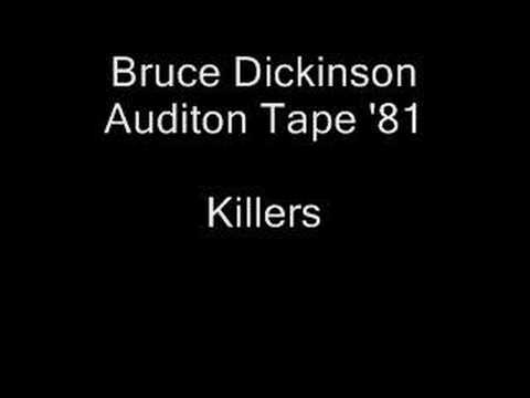 Profilový obrázek - Iron Maiden - Bruce Dickinson Audition Tape - Killers