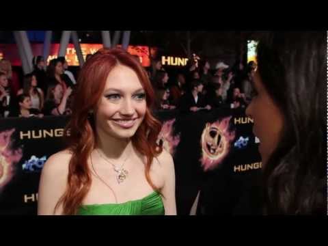 Profilový obrázek - Jacqueline Emerson - The Hunger Games Premiere Interview
