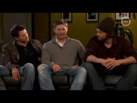 Profilový obrázek - Jared Padalecki, Jensen Ackles & Misha Collins - Supernatural - New Interview Channel Ten