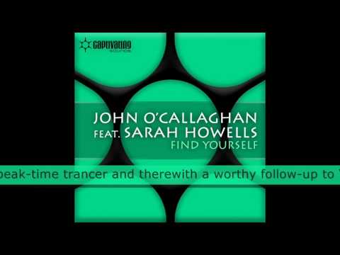 Profilový obrázek - John O'Callaghan feat. Sarah Howells - Find Yourself (Original Mix) (CVSA089)