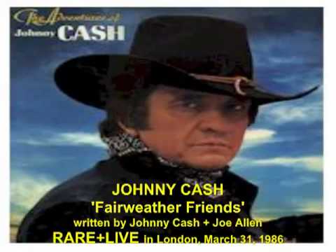Profilový obrázek - Johnny Cash 'Fairweather Friends' RARE LIVE in London, March 31, 1986.mp4
