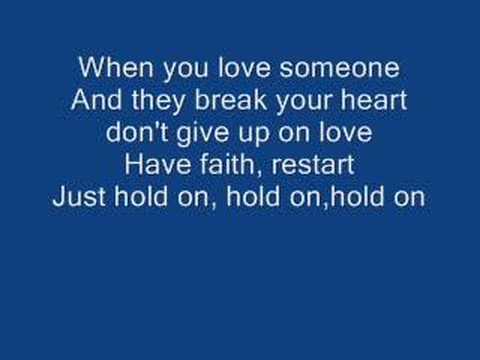 Profilový obrázek - Jonas Bros Hold On (with lyrics)