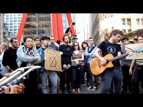 Profilový obrázek - Justin Sane Anti-Flag "The Press Corpse" at Occupy Wall Street