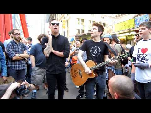 Profilový obrázek - Justin Sane Chris #2 Anti-Flag "This is the End" at Occupy Wall Street