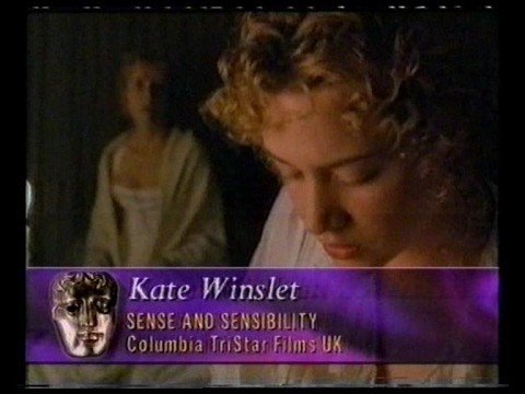 Profilový obrázek - Kate Winslet wins BAFTA for Sense & Sensibility