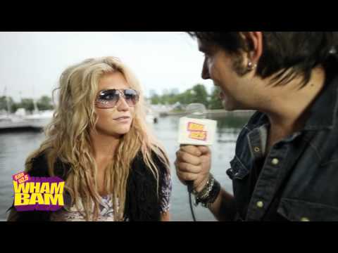 Profilový obrázek - Ke$ha Interview at WHAM BAM!