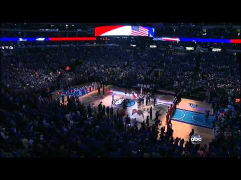 Profilový obrázek - Kelly Clarkson National Anthem NBA Finals 2011 Vocal Showcase [HD]