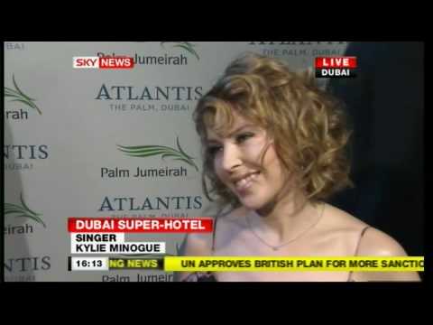Profilový obrázek - Kylie at Atlantis Opening in Dubai, Sky News