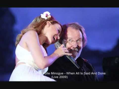 Profilový obrázek - Kylie Minogue & Benny Andersson - When All Is Said And Done (Live at London, Hyde Park 2009)