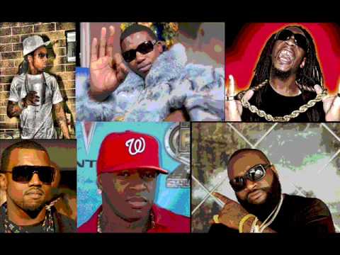 Profilový obrázek - Lil Wayne , Gucci Mane , Lil Jon , Birdman , Kanye West and Rick Ross - Ain't I - Megamix