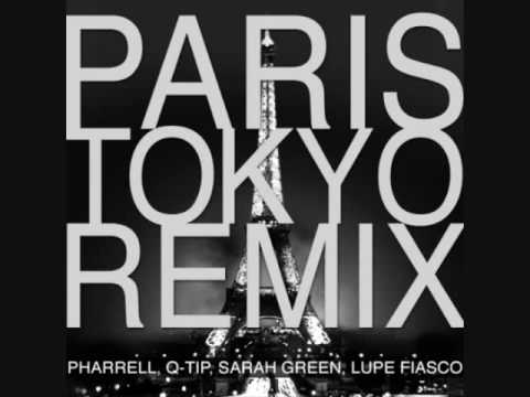Profilový obrázek - Lupe Fiasco Ft Pharrell, Q-Tip, Sarah Green - Paris Tokyo Remix (HIGH Quality + DL + LYRICS)