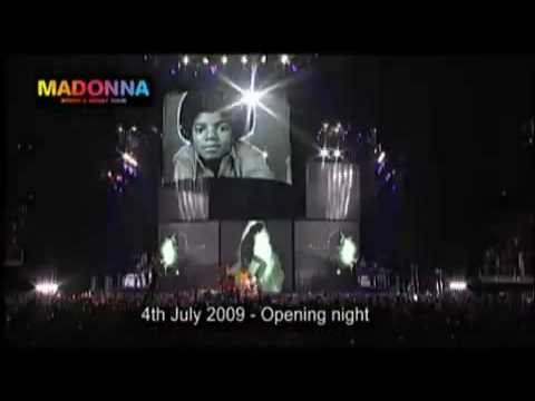 Profilový obrázek - Madonna tribute to Michael Jackson in London (July, 4th 2009)