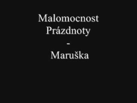 Profilový obrázek - Malomocnost Prázdnoty - Maruška