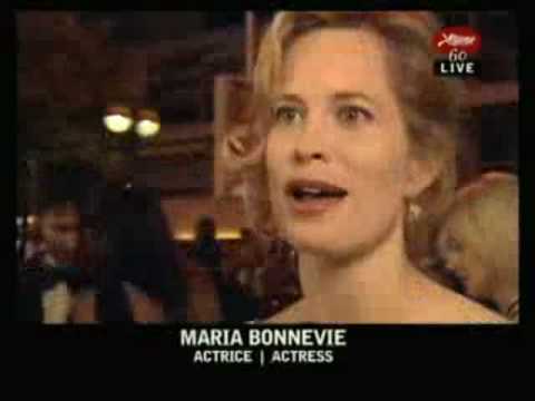 Profilový obrázek - Maria Bonnevie - her red carpet steps in Cannes Film Festival 2007 nominated with The Banishment 