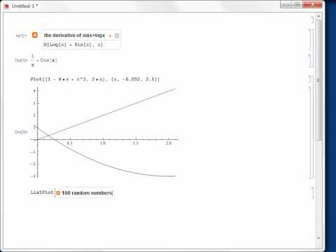 Profilový obrázek - Mathematica 8: Using Free-Form Input and Wolfram|Alpha Data