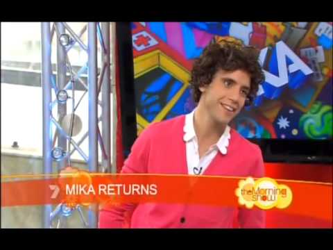 Profilový obrázek - MIKA on Australian morning show, discussing his mosquito bitten eye (among other things)!